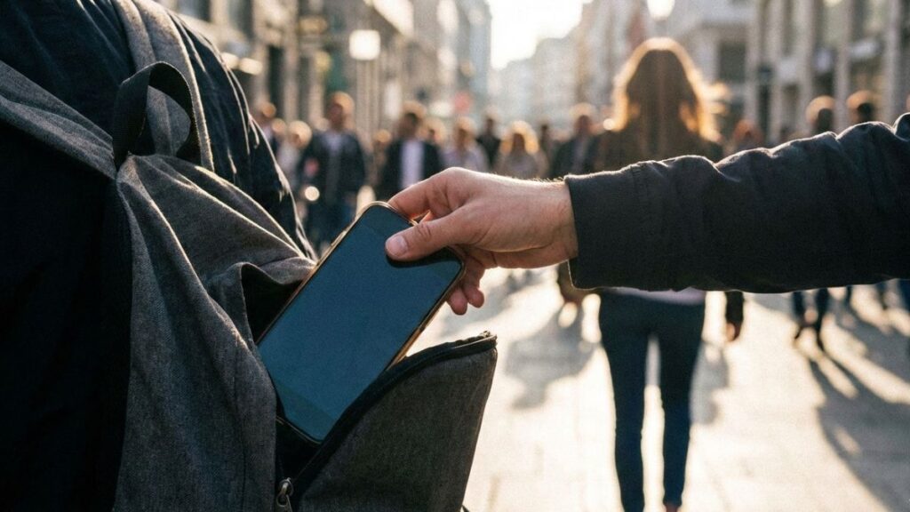 Theft Detection Lock to Android automatically locking a smartphone when stolen